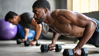 men Crossfit weight lifting class By rawpixel.com