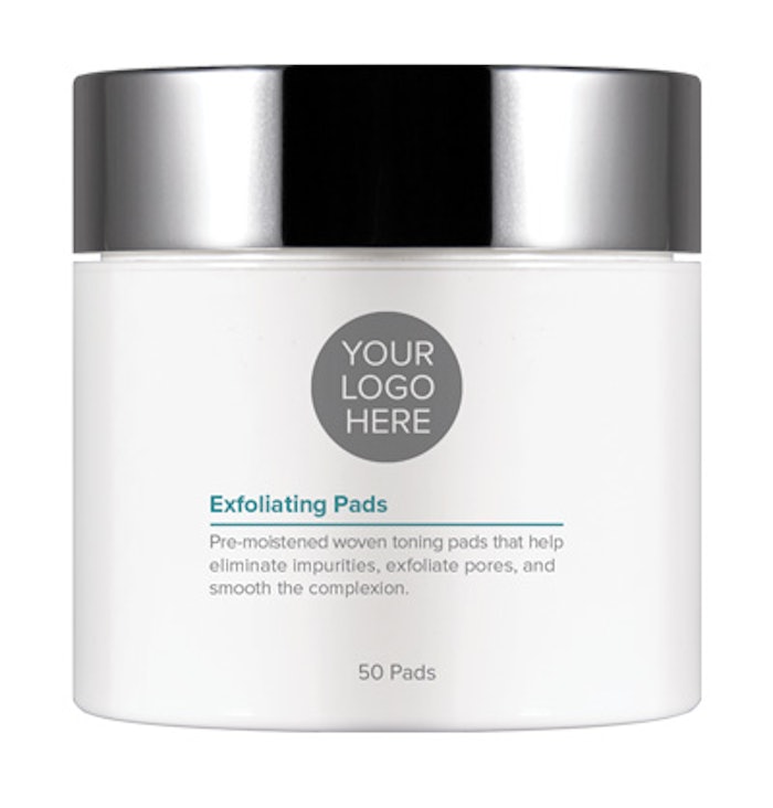 Global Beauty Private Label Skin Care's Exfoliating Pads
