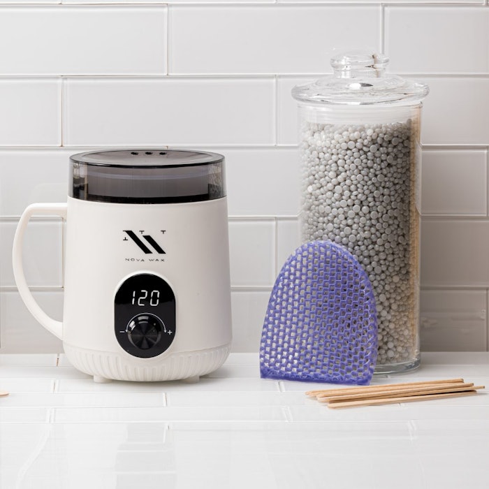 Wax On The Go With Nova Wax s New Warmer Skin Inc