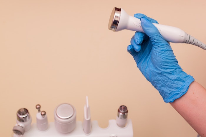 Devices being used in a spa