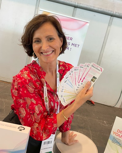 Master Parfums showcased Master Parfums, an Olfactory Game and Book as well as Pocket Quizzes.