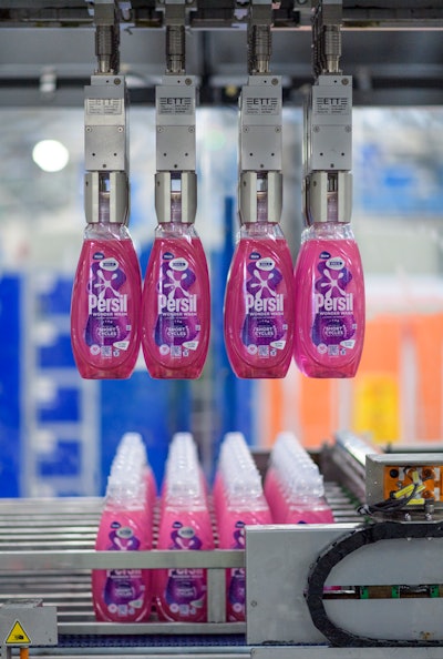 Unilever's Dirt Is Good brand developed Wonder Wash—a detergent designed for a 15-minute cycle—using robotics and artificial intelligence.