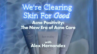 Acne Positivity video interview from Face Reality