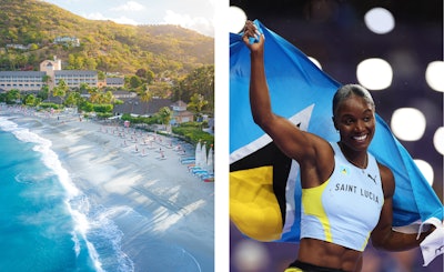 BodyHoliday announced an exclusive partnership with Julien Alfred, the first Saint Lucian athlete to win a gold medal at the 2024 Paris Olympics.