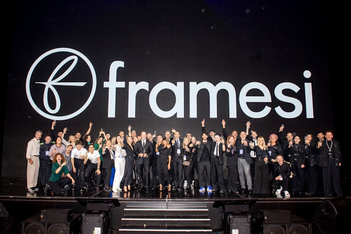 Framesi International Congress Attendees at Show Close