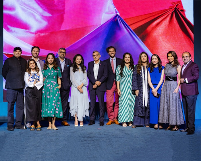 L to R: Tarun Tahiliani, Sujata Assomull, Ryan J. Piela, Rochelle Pinto, Shana Randhava, Sumit Bhasin, Gianandrea Ferrari, Dr. Kiran Sethi, MD, Anaita Shroff Adajania, Shruti Chandra, Rosemin, Jaffrey Zaman