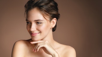 Young woman with radiant, youthful eyes