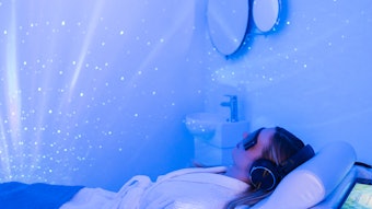 'Using the latest technology, lighting, music, and projection were incorporated into every space to create a memorable experience!' says Donna Shaffer, general manager of Tiba.