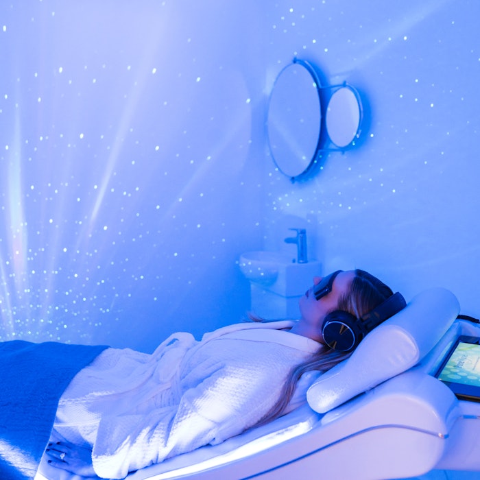 'Using the latest technology, lighting, music, and projection were incorporated into every space to create a memorable experience!' says Donna Shaffer, general manager of Tiba.