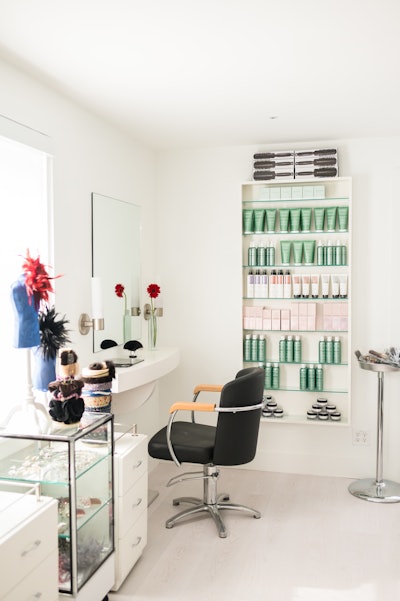 'The room location and flow of traffic are based on the purpose of the rooms and acoustics,' says Donna Shaffer, general manager of Tiba.