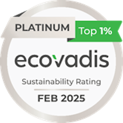 ICONS|ICS has been awarded a Platinum Medal from EcoVadis in recognition of its Corporate Social Responsibility (CSR) practices.