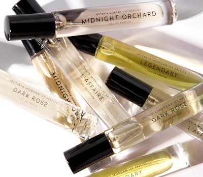 OCTAVIA MORGAN Los Angeles' portfolio includes fine fragrances, home fragrance products and personal care products.