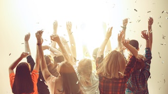 people celebrating together