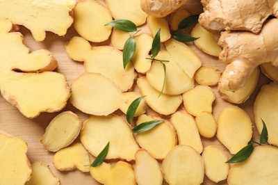Nerol in combination with geraniol can help address the challenge of ginger flavors.