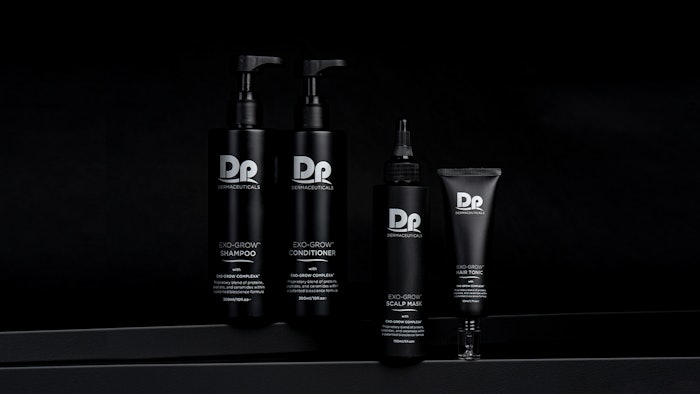 In the Exo-Grow collection is a HLA-G ComplexA, a biomimetically synthesised, human-recognizable exosome sequence is completely free of human components. This advancement in regenerative aesthetics prevents the body from rejecting synthetic exosomes to overcome the “plateauing effect” that occurs with prolonged use.