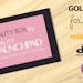 Beauty Launchpad's Blondes Beauty Box with participating brand logos.