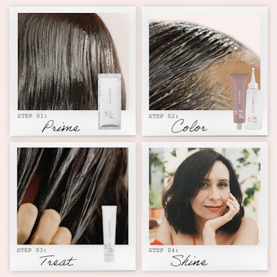 Clairol ColorStrong four step tutorial