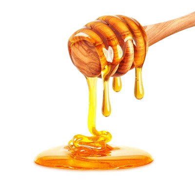 cis-3-Hexenyl hexanoate is very effective at levels of addition in the region of 200 ppm for honey applications.