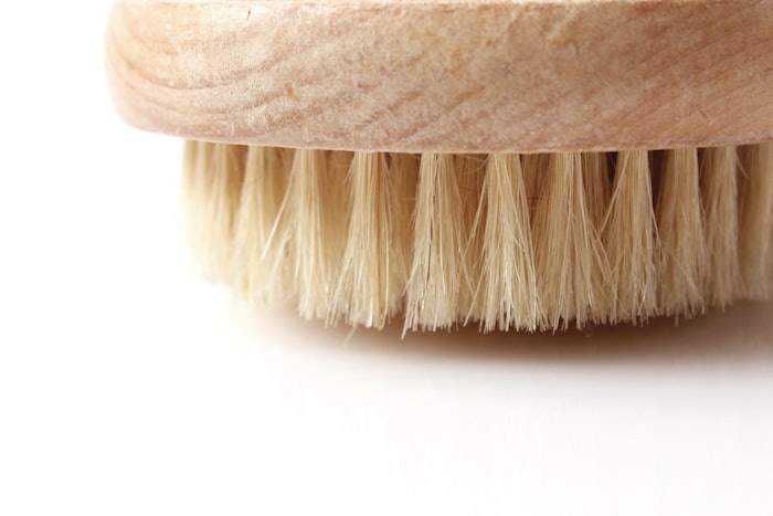 Dry brushing has a myriad of benefits, including exfoliation.