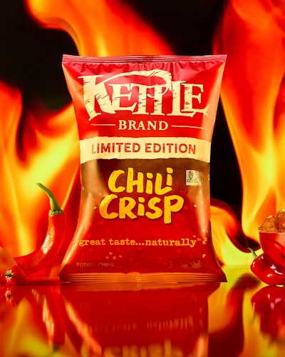 Kettle Chili Crisp chips were “inspired by the global obsession with this spicy, crunchy condiment.”