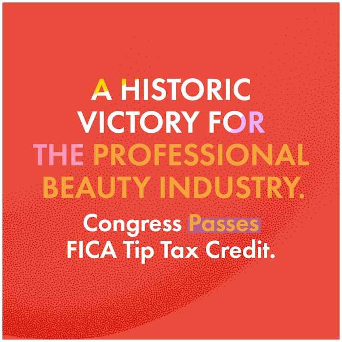 After decades of being left behind, salon, spa and barbershop owners finally win long-overdue tax fairness in one of the most significant legislative victories in beauty industry history.
