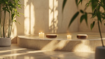 Using natural elements to craft a liminal space is a way of allocating space for wellness mentally too.