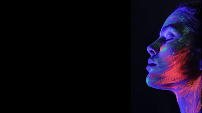 Meet the sunscreen that shows you when you've missed a spot.