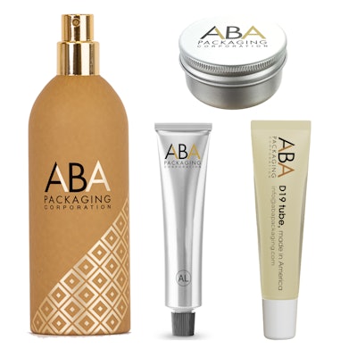 ABA Packaging offers a wide range of packaging, including tubes, aluminum designs and more.