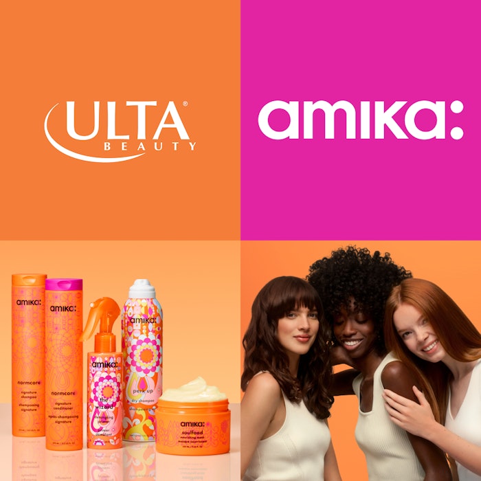 Starting December 1, amika products will be available in all Ulta Beauty stores nationwide and online at Ulta.com, giving shoppers access to a range of wash care, masks and styling products.