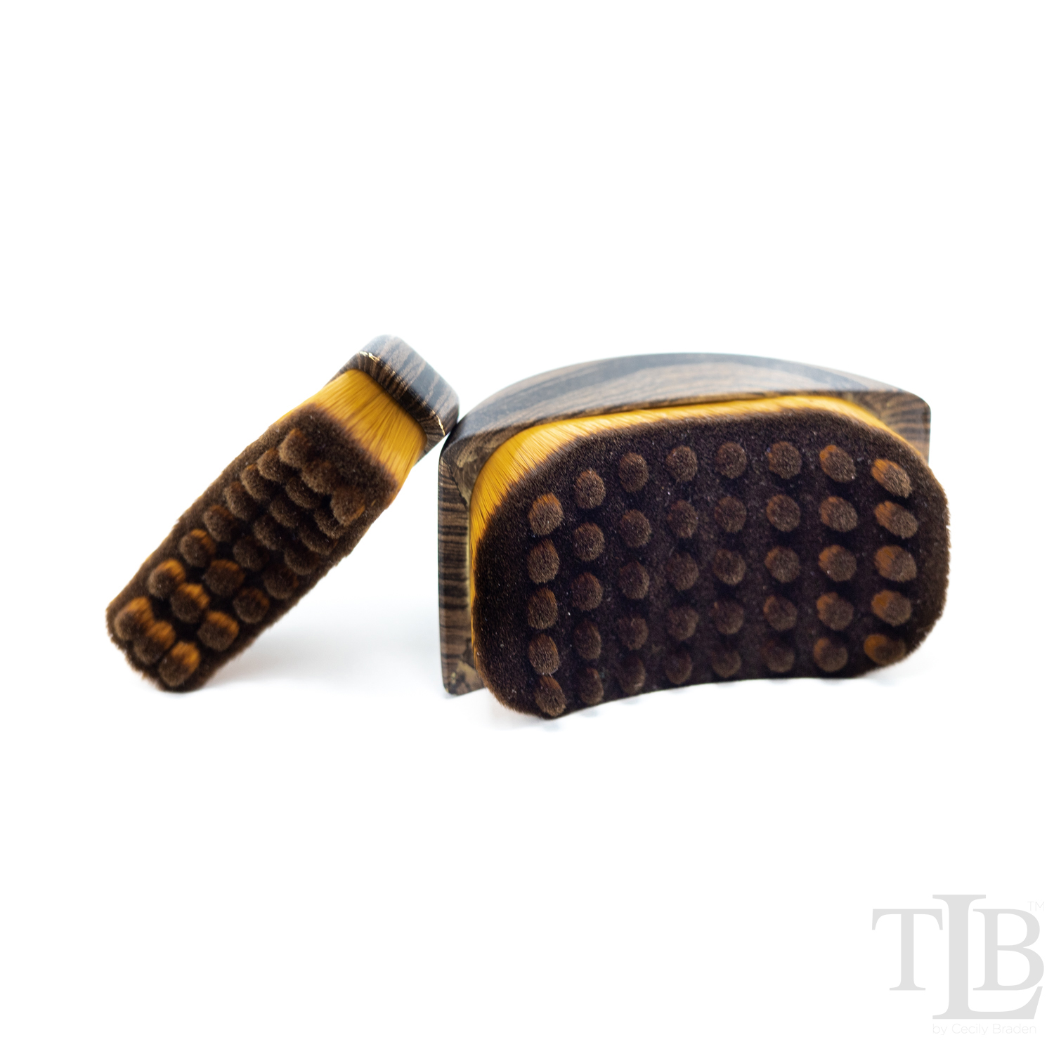 Cecily Braden's patented brush is ideal for lymphatic drainage, reducing puffiness and giving skin a healthy glow.