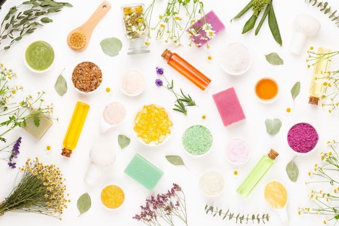 Splay Of Various Ingredients For Beauty And Skin Care Adobe Stock 281695104