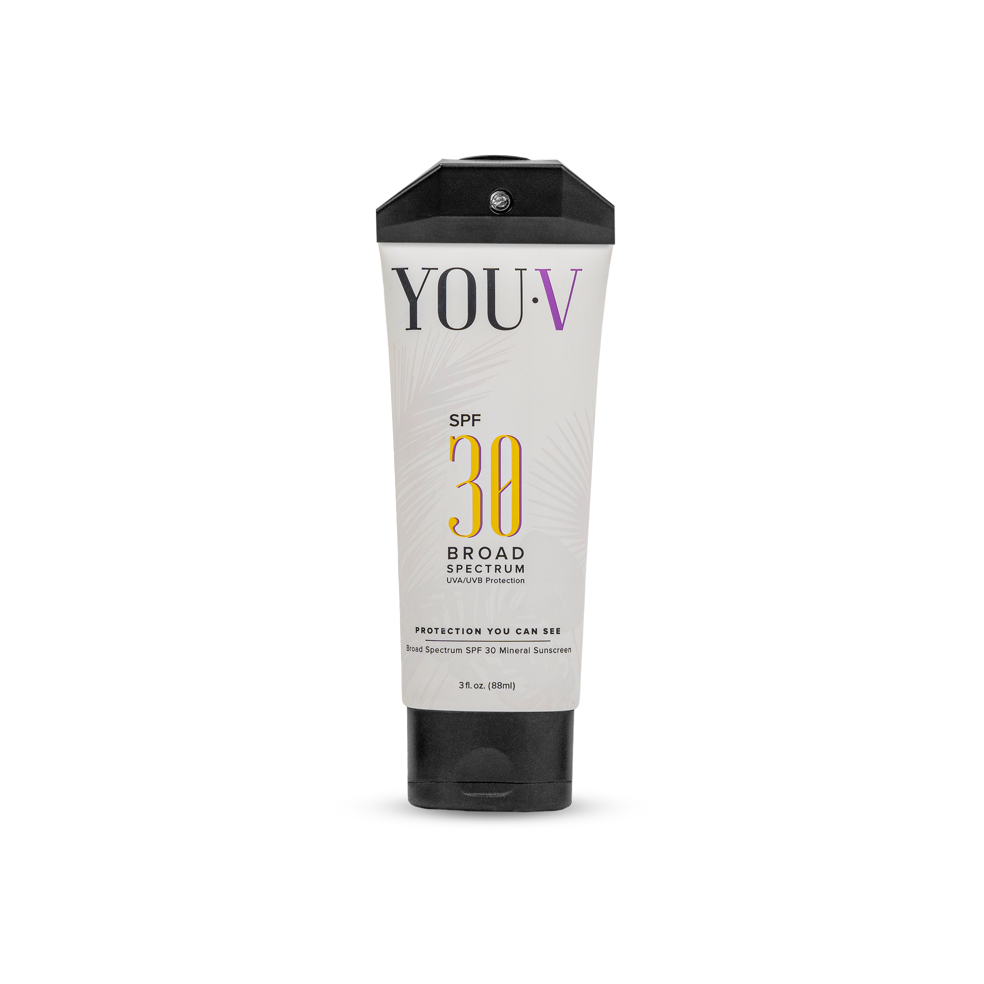 YouV, blacklight-activated sunscreen.