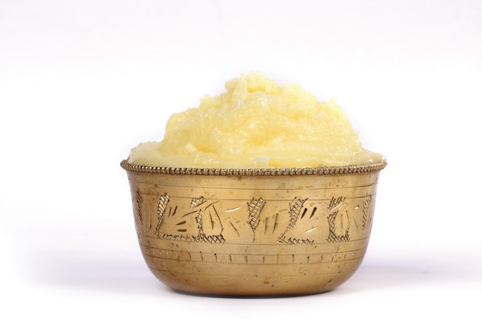 Ghee is valued in skin care for its hydrating and moisturizing properties.