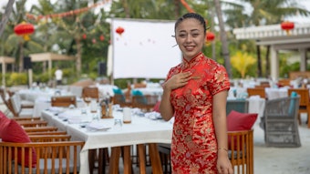The Lunar New Year buffet at Kuda Villingili