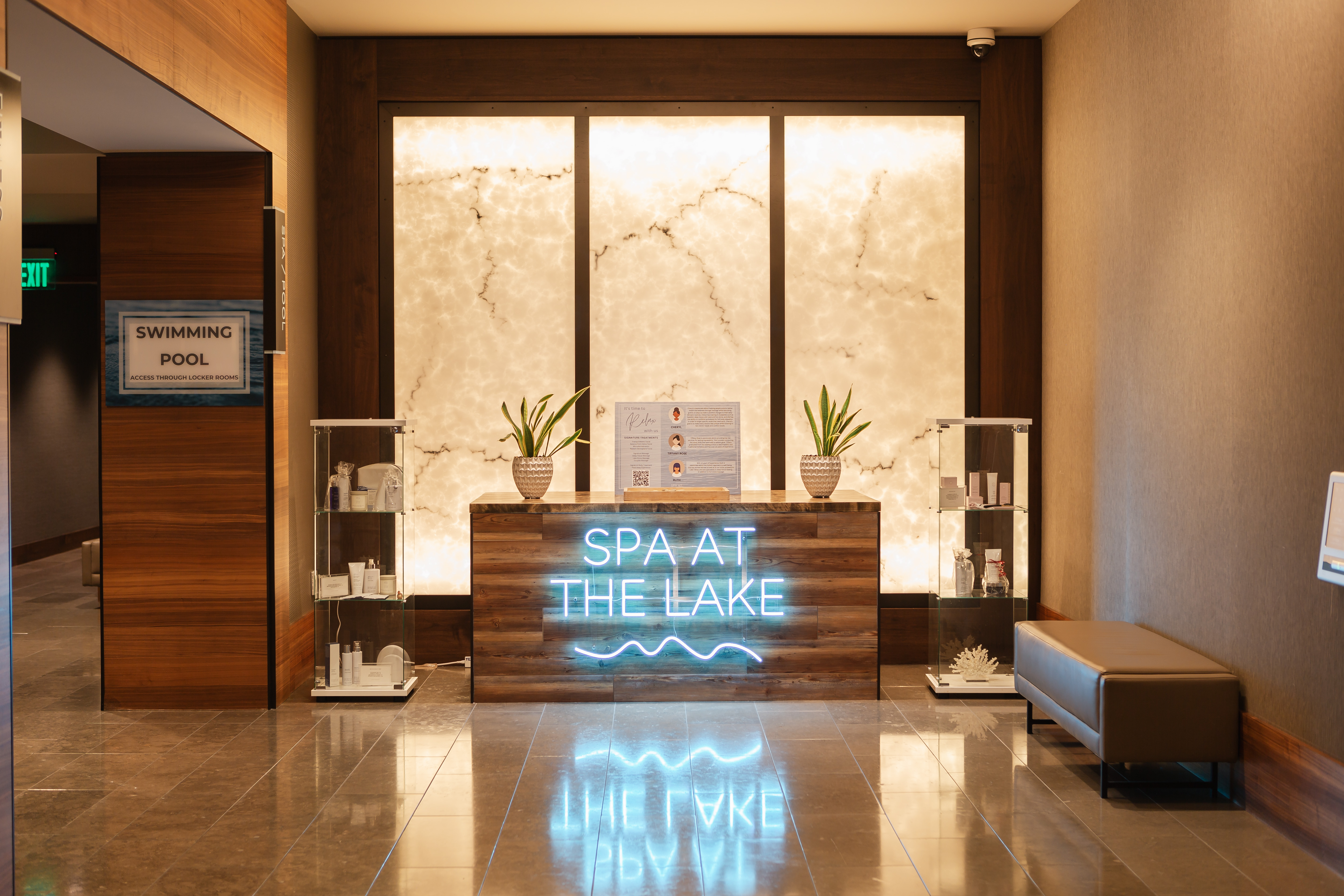 Spa at the Lake, Hyatt Regency Lake Washington.