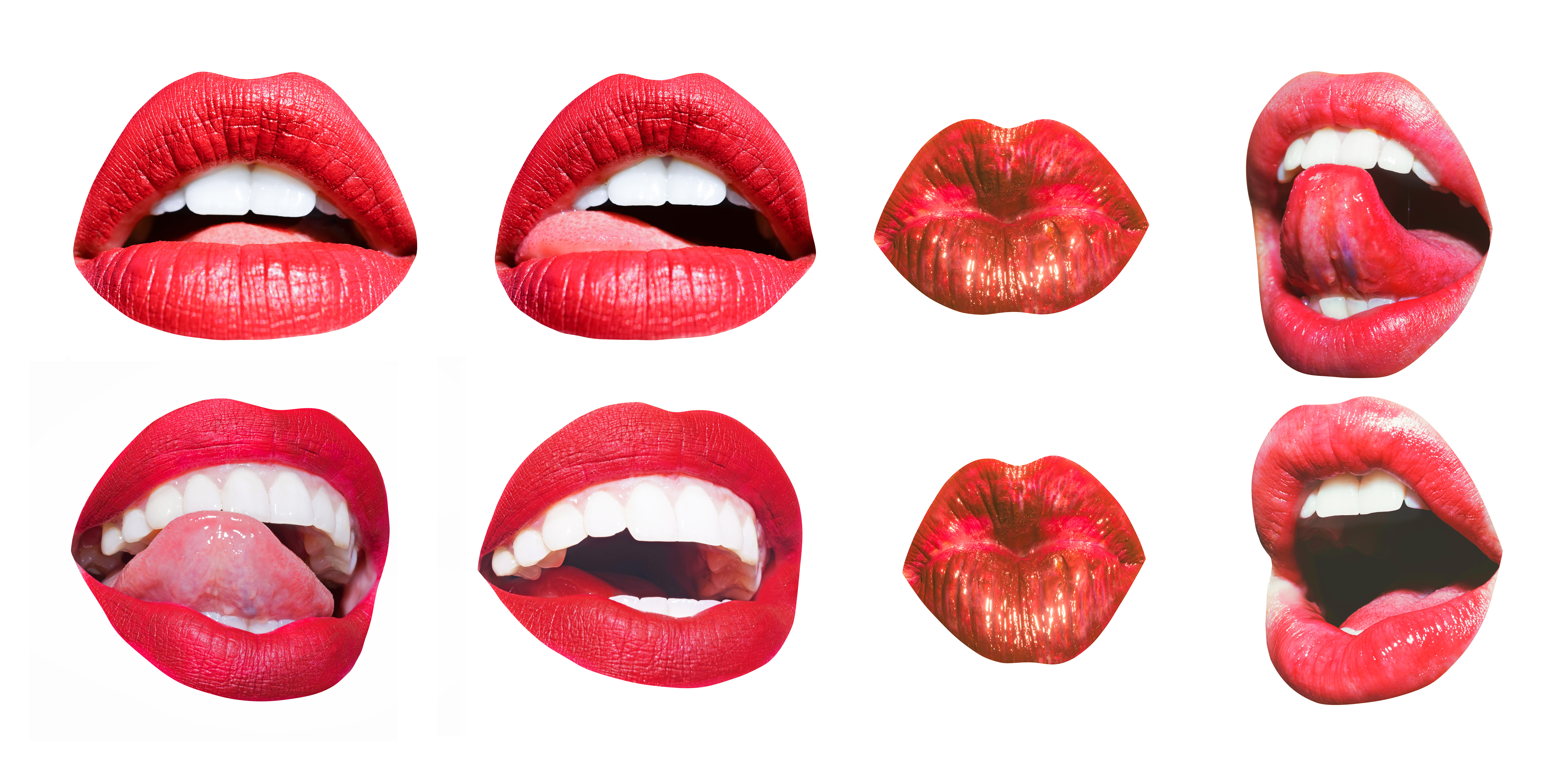 You don't need to feel super chatty; these lip looks are statements all on their own.