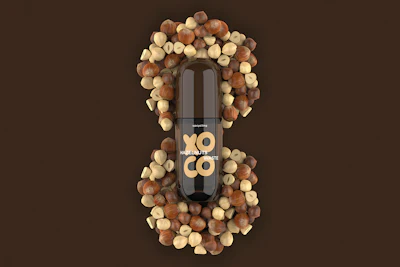 Berlin Packaging Beauty is highlighting XOCO, a PP-based compound created by upcycling hazelnut shell waste in collaboration with Italian materials innovator Krill Design.