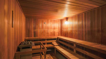 Stillwater Spa's dry sauna