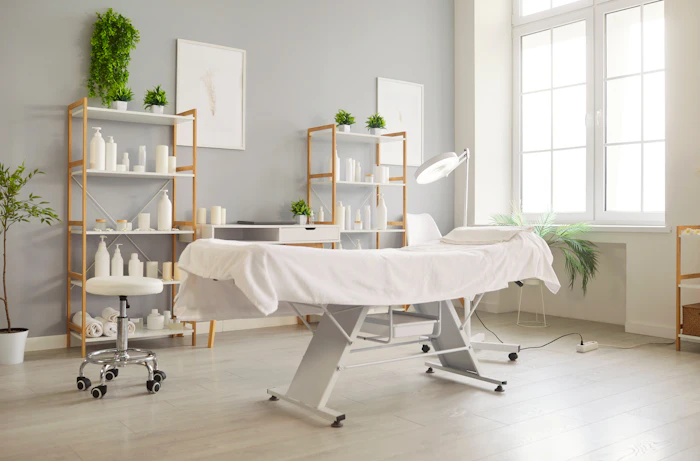 An organized treatment room can make a better first impression on clients, while making for a smoother appointment.