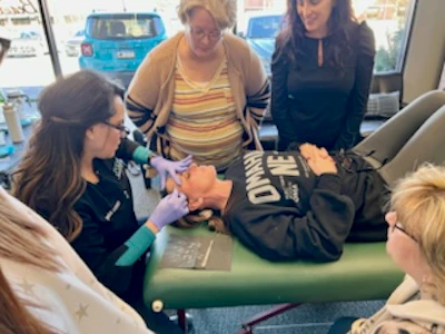 “Living Beautifully has always been the name of my business,' says Johnson, 'but cancer gave it a deeper meaning ... Beauty is no longer just something I create for others; it’s something I choose for myself in how I heal, how I lead, and how I show up.'