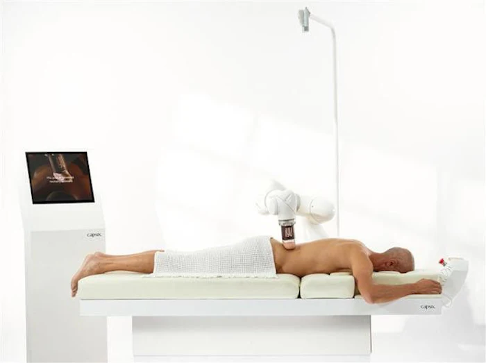Capsix’s iYU system is an on-skin robotic massage platform that uses AI and real-time body scanning to deliver personalized treatments without a therapist.