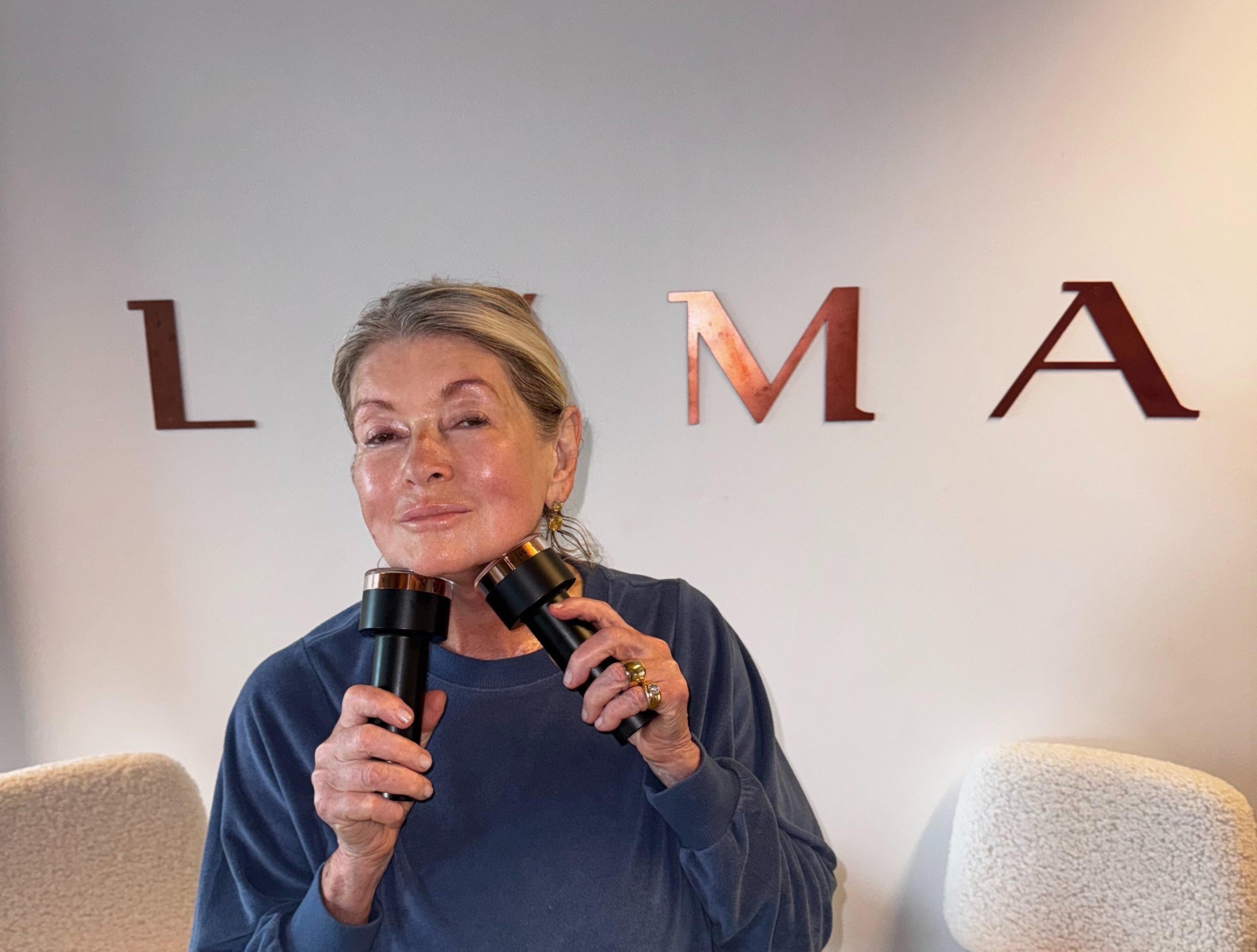 Martha Stewart uses her LYMA Laser PRO as the brand continues US expansion