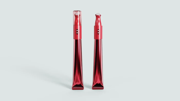 The Rejuvenation Roller Tip is an active facial applicator that integrates red and blue LED therapy with vibration technology.