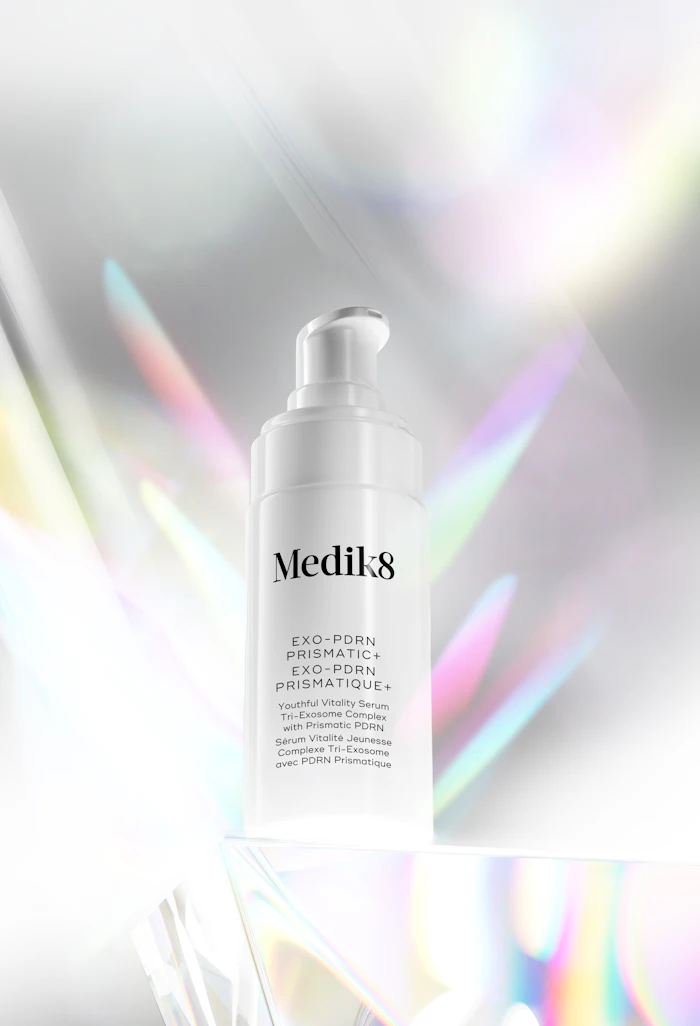 Medik8&rsquo;s serum merges multiple high-science narratives currently converging across prestige skin care: exosomes, regenerative recovery, cellular energy, growth-factor-inspired signaling, skin longevity and non-animal biotechnology.