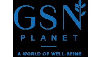 GSN Planet logo with blue text and leaf icon, tagline 'A World of Well-Being'