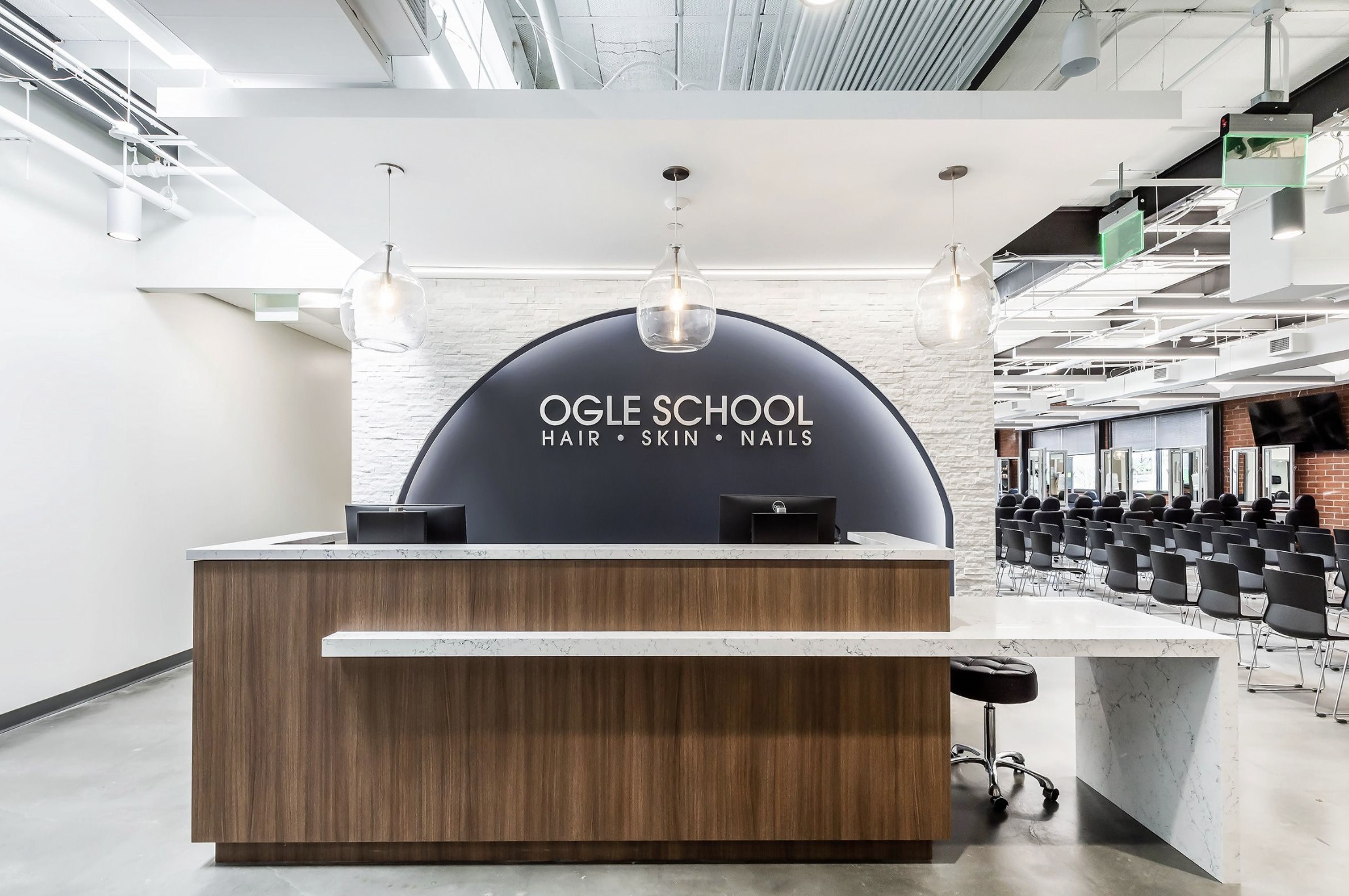 A rendering of the second Ogle School Atlanta campus